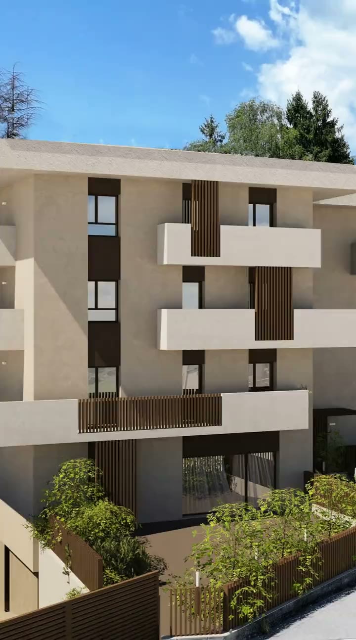 La facciata di Altopiano Living